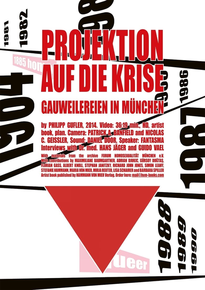 Poster of Projection on the Crisis (Gauweilereien in Munich)