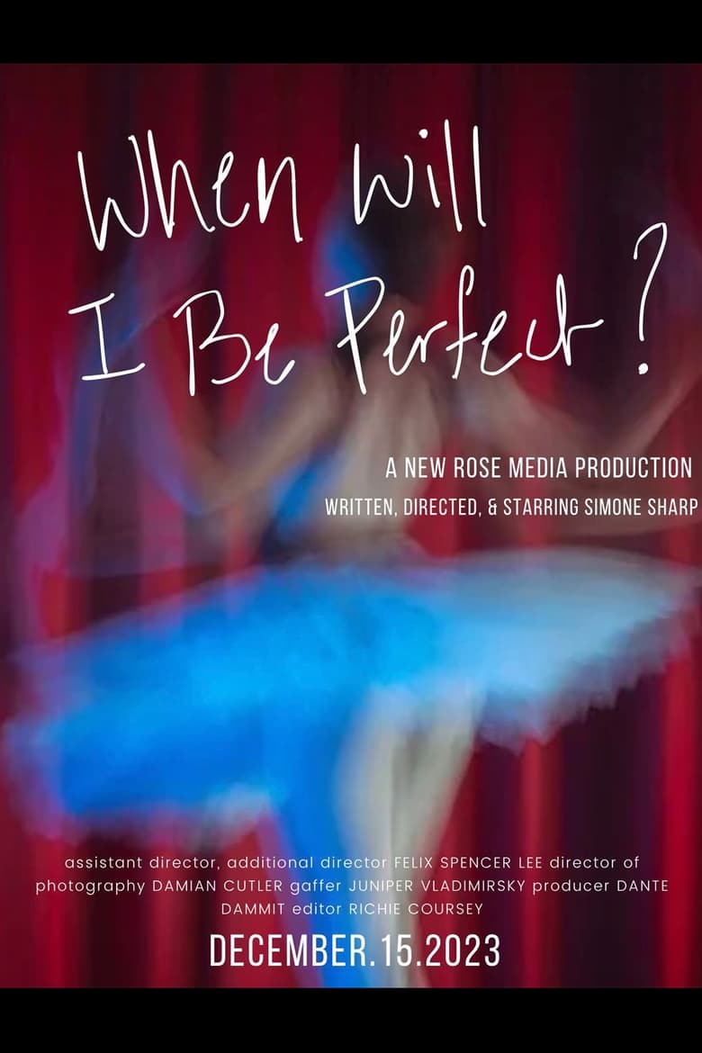 Poster of When Will I Be Perfect?