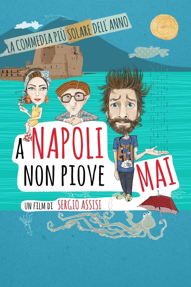 Poster of A Napoli non piove mai