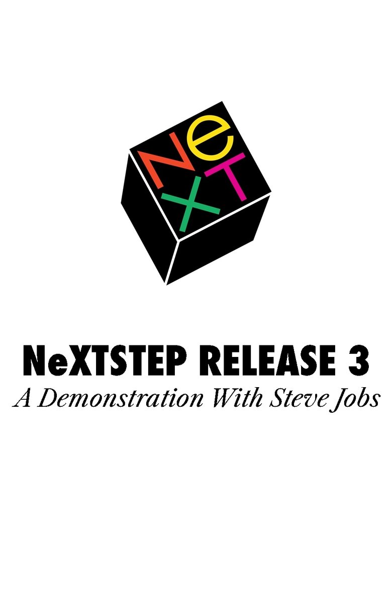 Poster of NeXtstep Release 3: A Demonstration with Steve Jobs