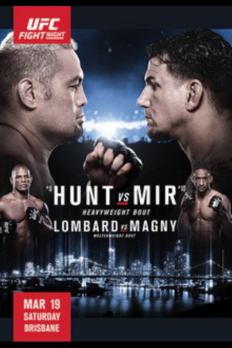 Poster of UFC Fight Night 85: Hunt vs. Mir