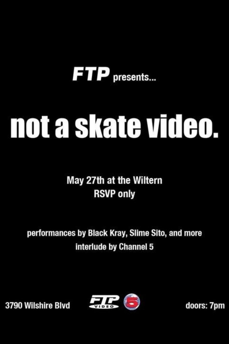 Poster of Not A Skate Video