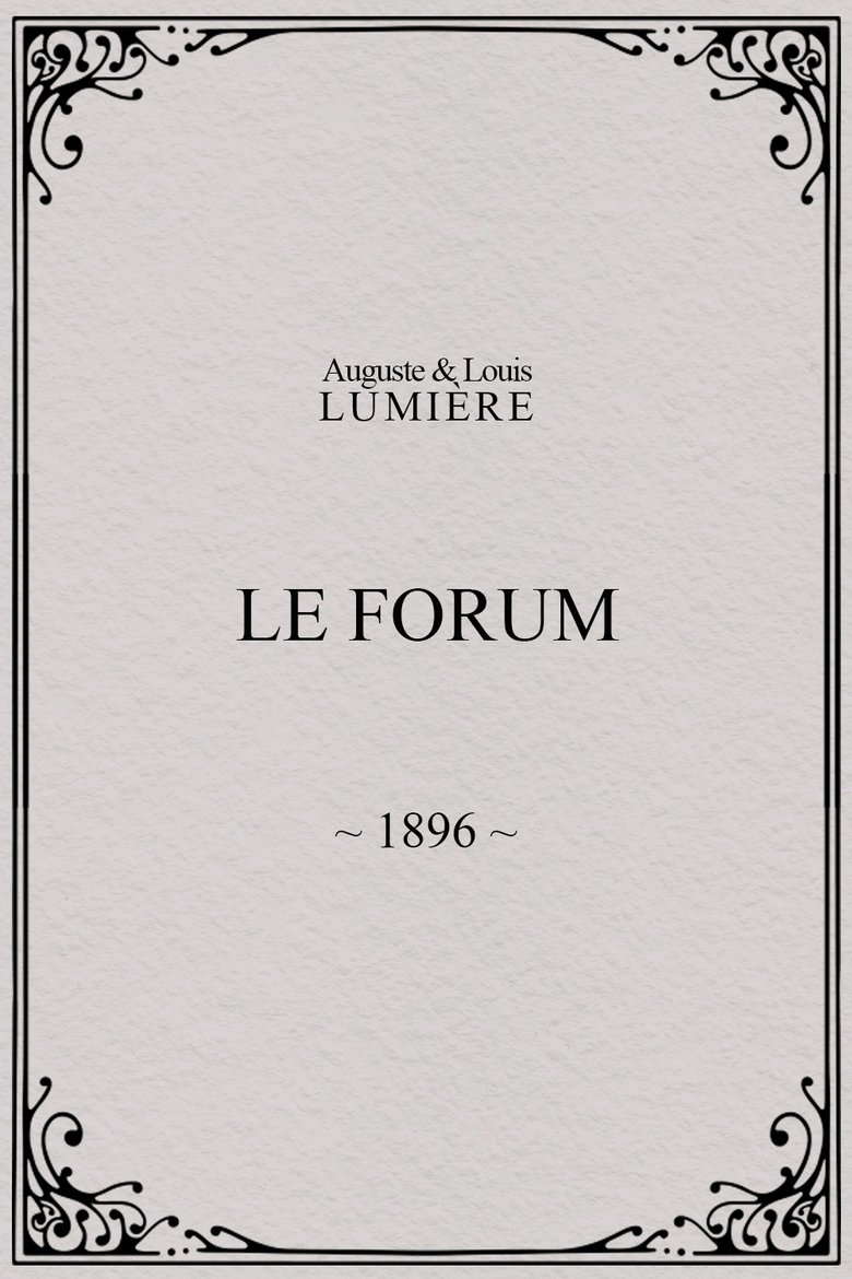 Poster of Le forum