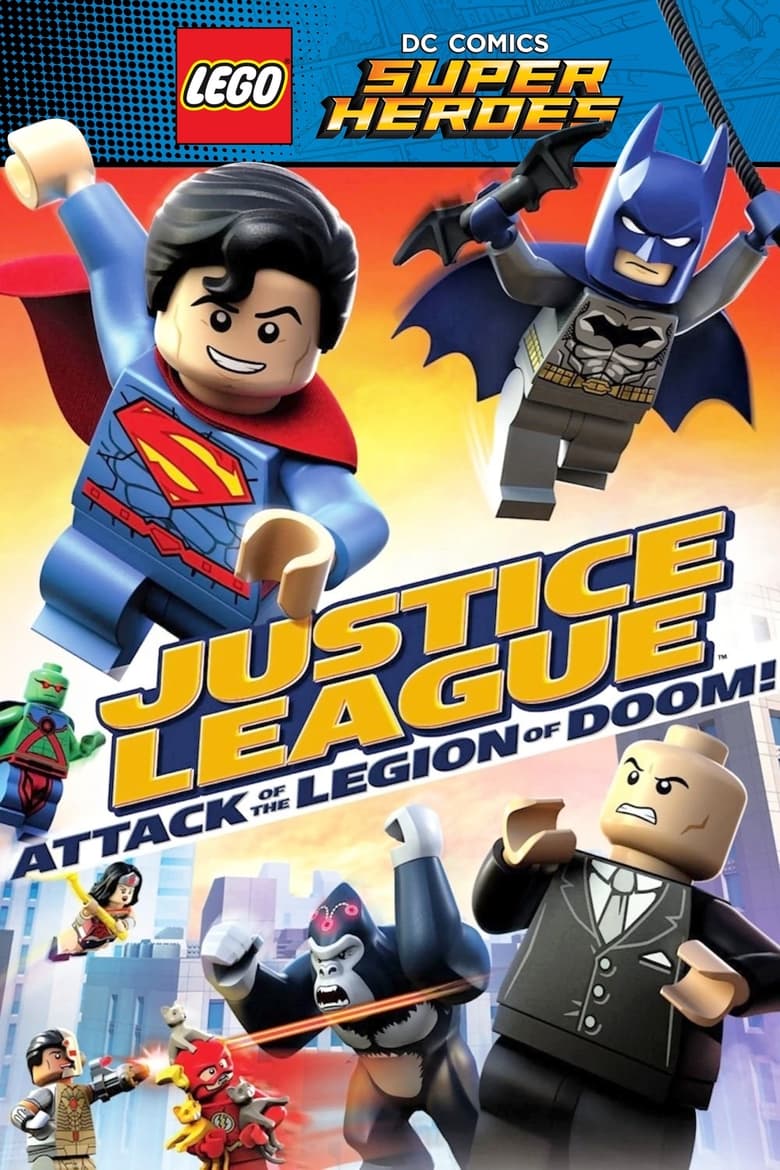 Poster of LEGO DC Comics Super Heroes: Justice League - Attack of the Legion of Doom!