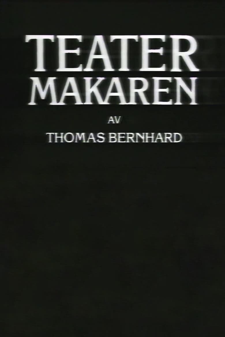 Poster of Teatermakaren