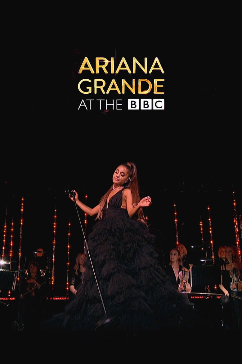 Poster of Ariana Grande at the BBC