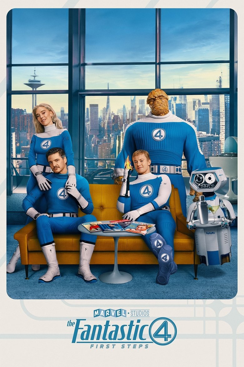 Poster of The Fantastic Four: First Steps