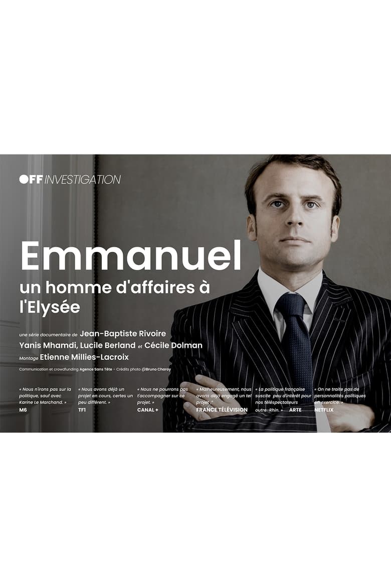 Poster of Emmanuel, un homme d'affaire à l'Élysée