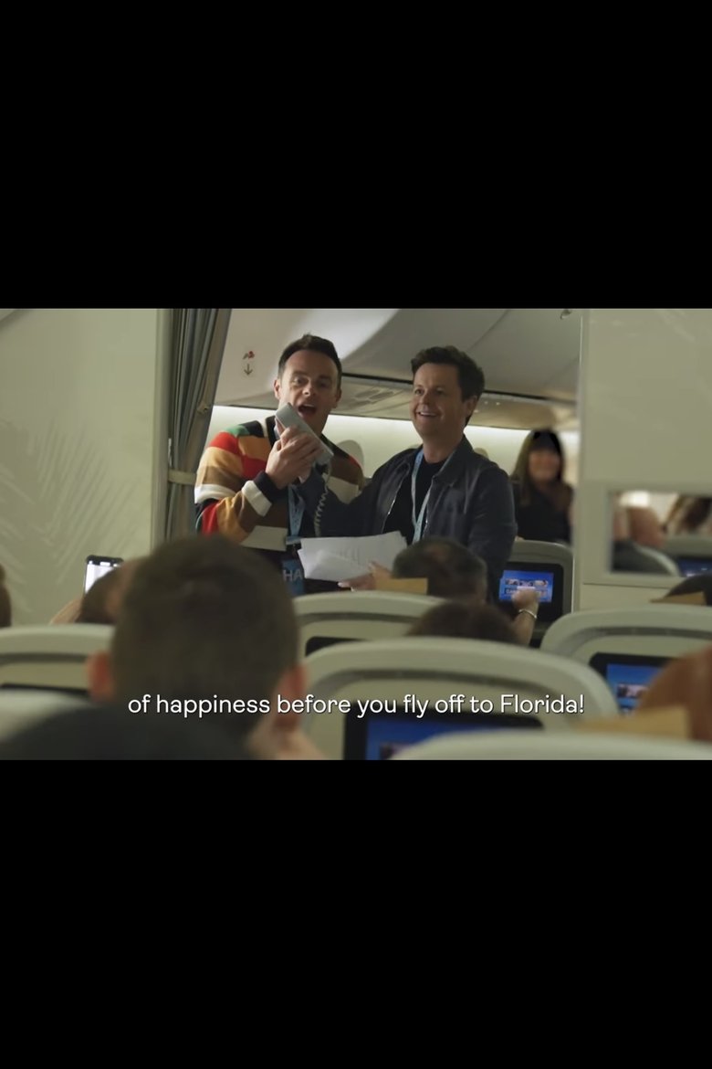 Poster of On board a flight to Florida with Happiness Ambassador, Ant & Dec
