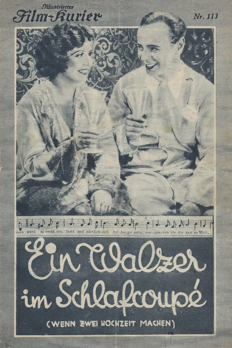 Poster of A waltz in the sleeping compartment