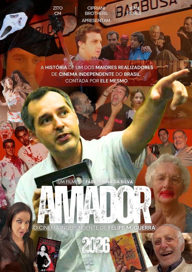 Poster of Amateur - The Independent Cinema of Felipe M. Guerra