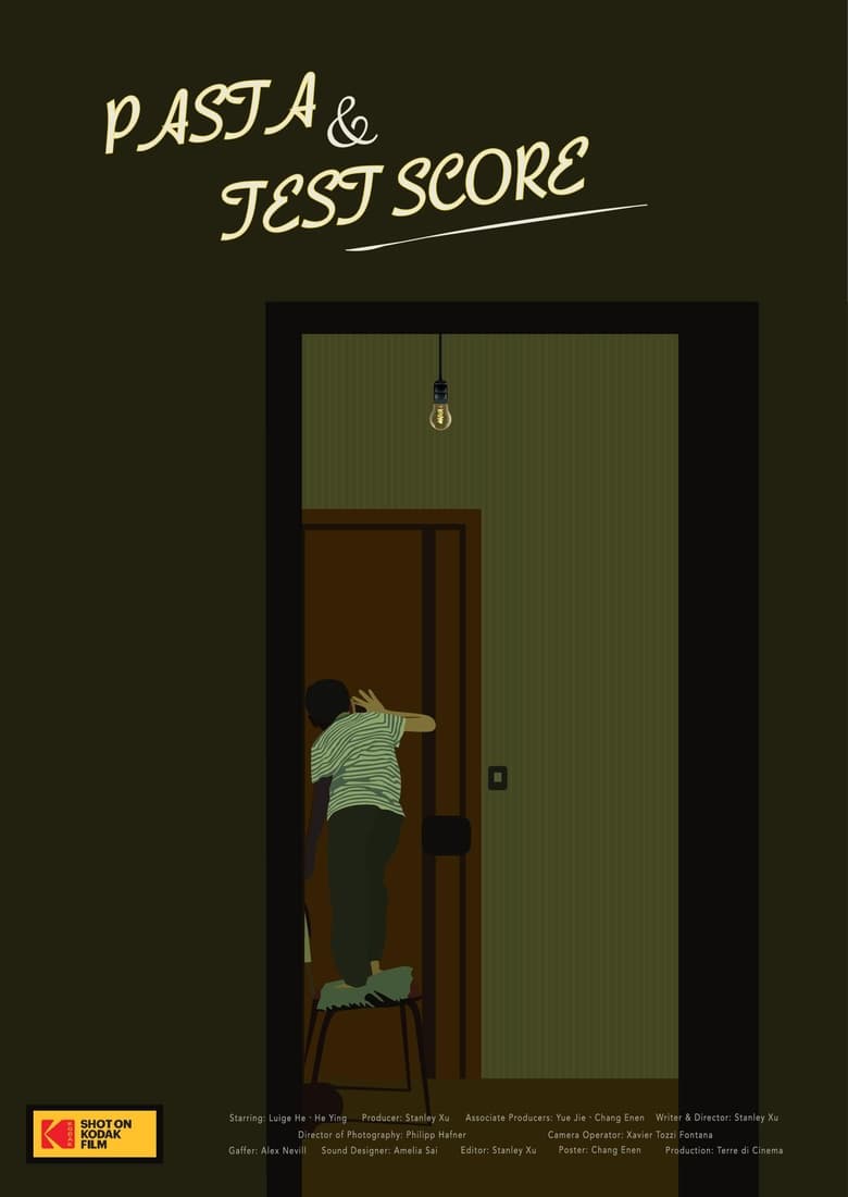 Poster of Pasta and Test Score