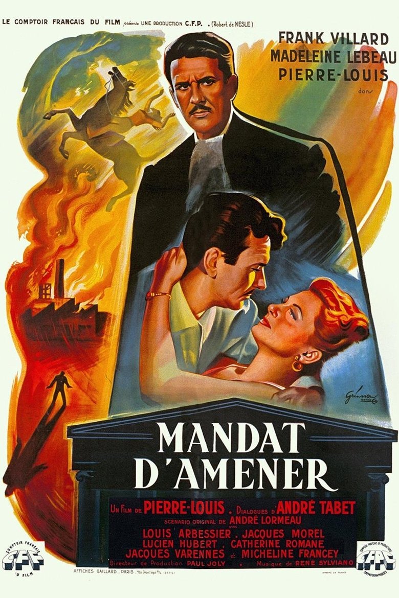 Poster of Mandat d'amener