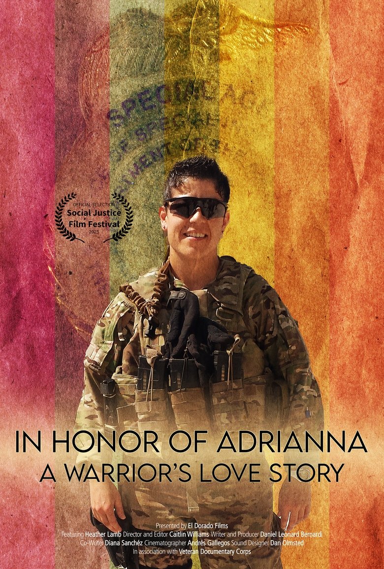 Poster of In Honor of Adrianna: A Warrior's Love Story