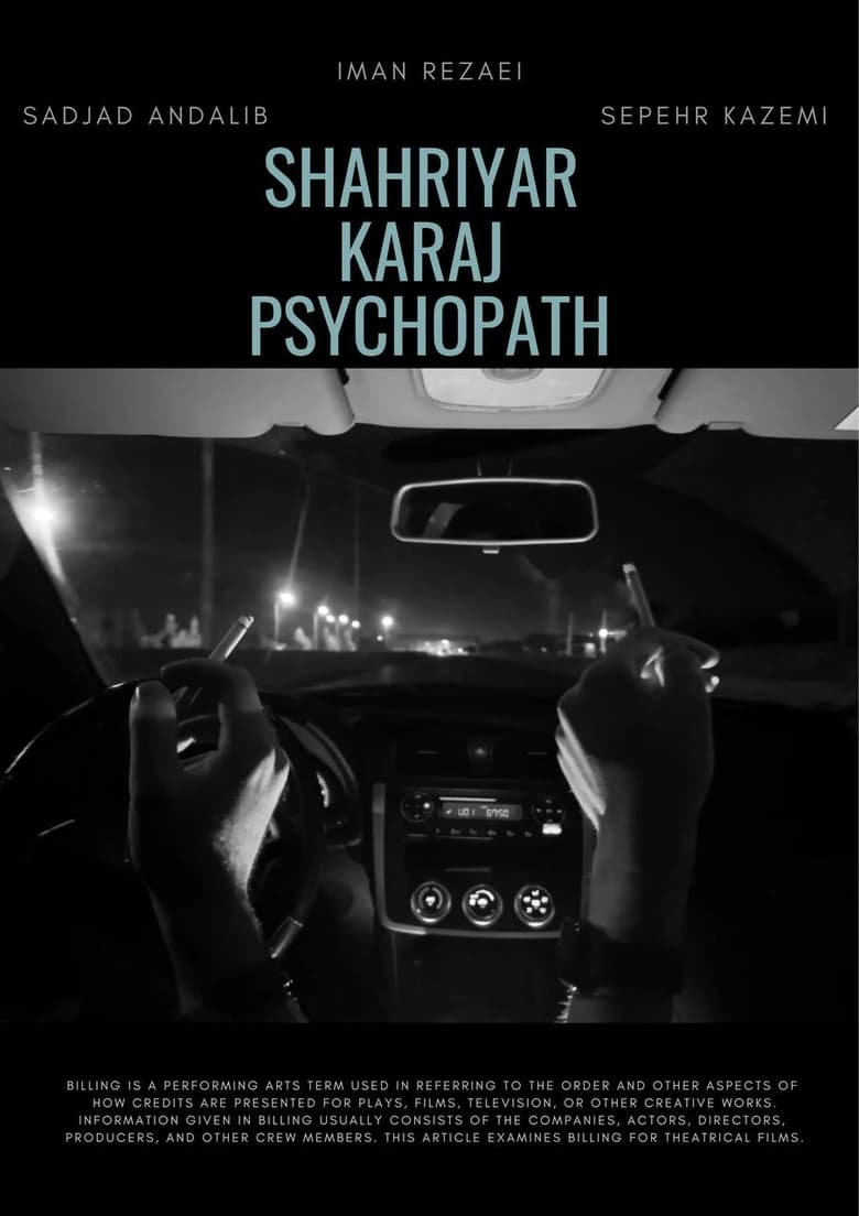 Poster of Shahriyar-Karaj Psychopath