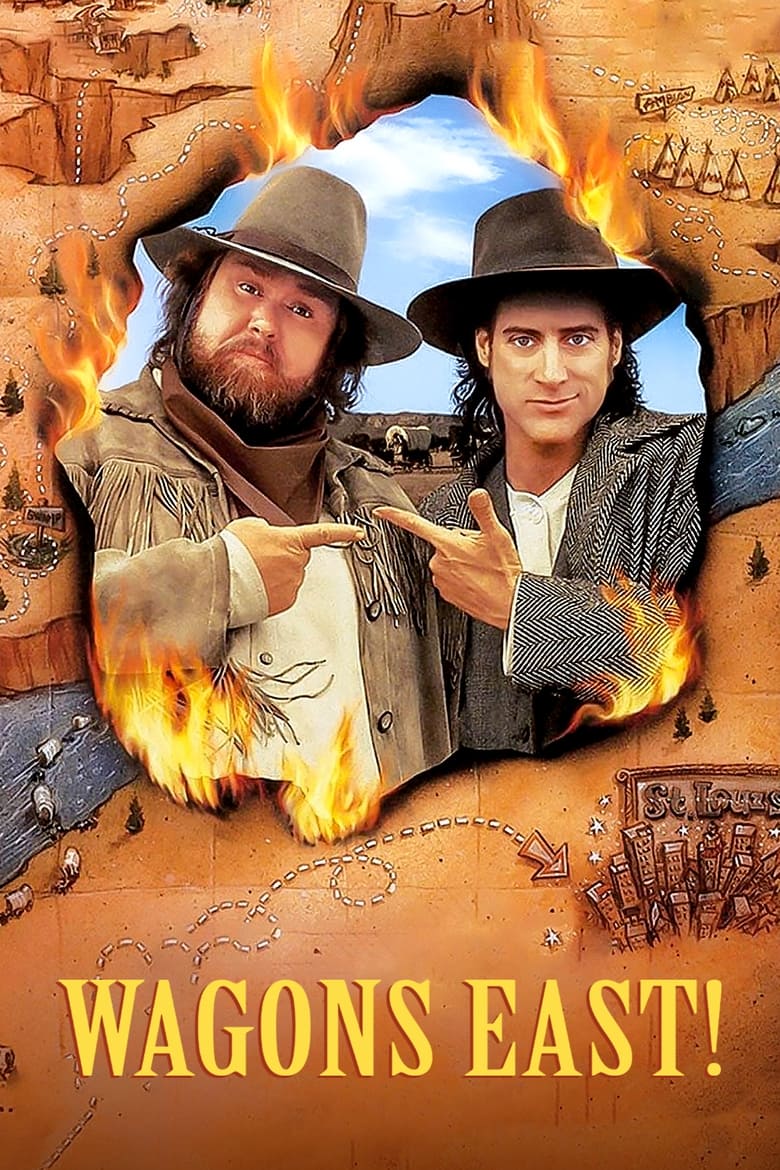 Poster of Wagons East!