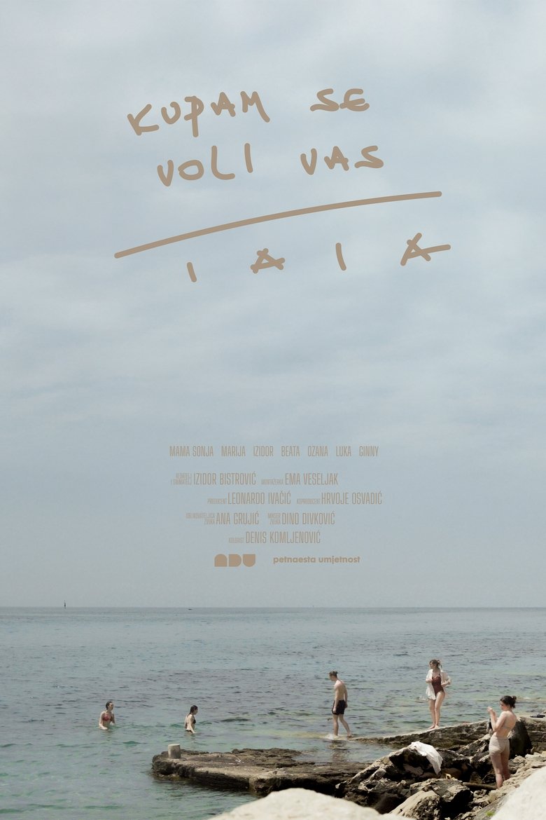 Poster of Gone swimming, love dad