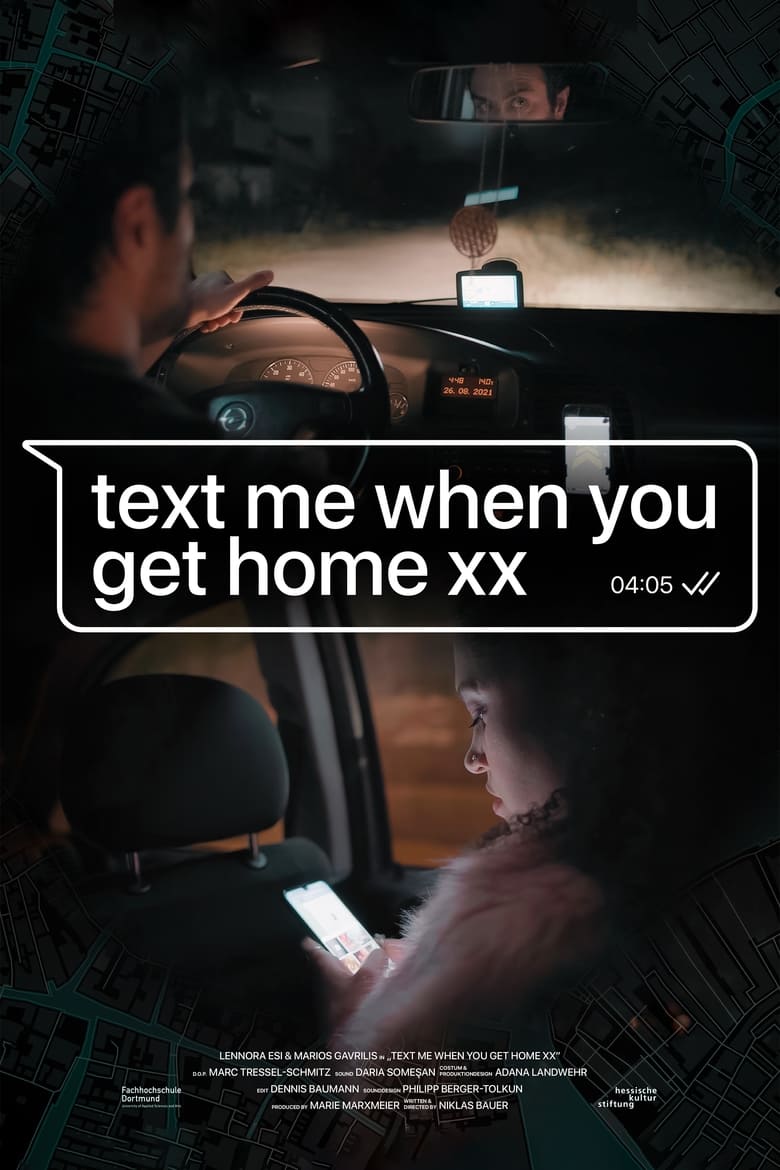 Poster of Text me when you get home xx