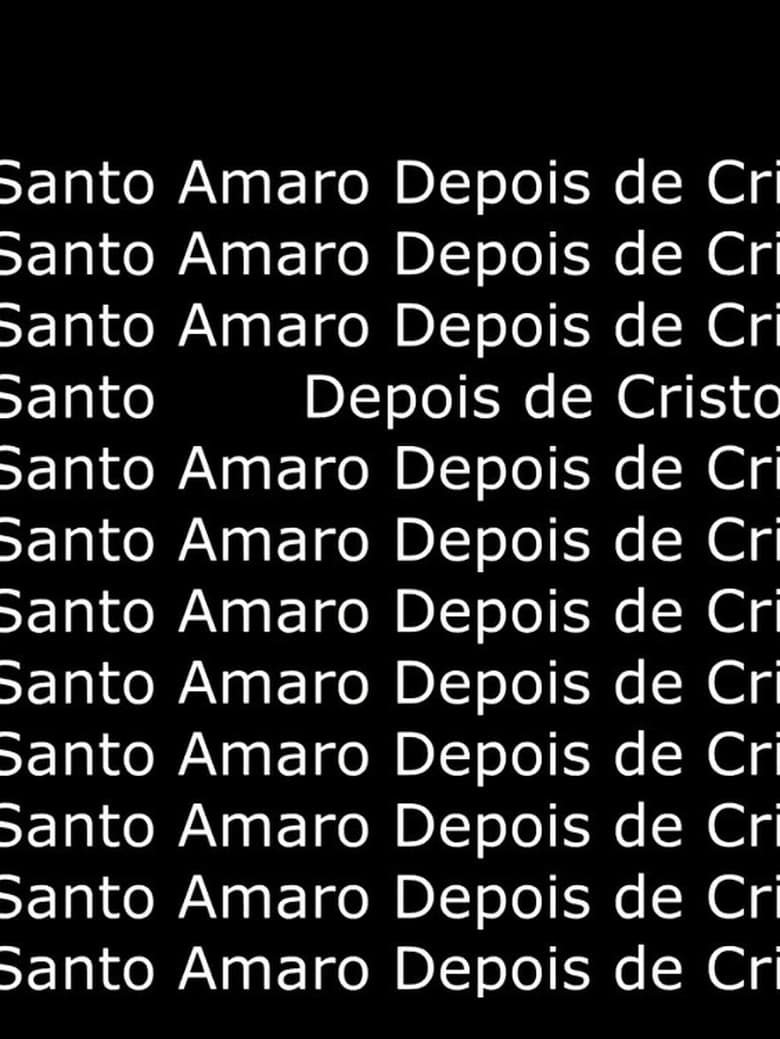 Poster of Santo Amaro Depois de Cristo