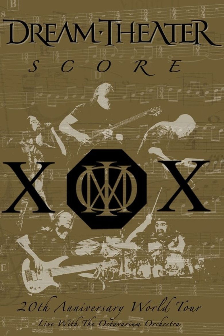 Poster of Dream Theater: Score - 20th Anniversary World Tour