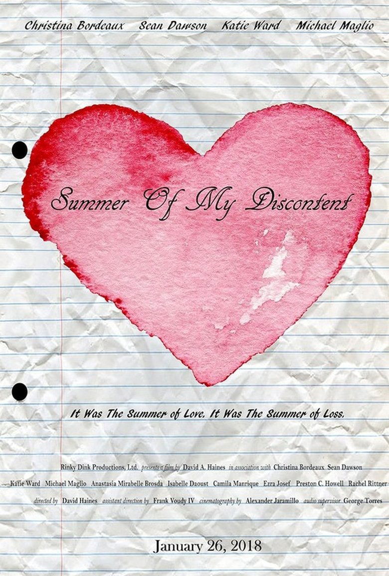 Poster of Summer of my Discontent