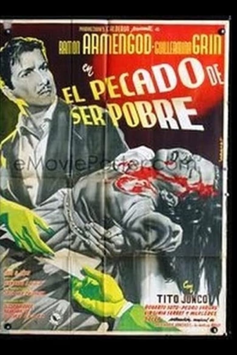 Poster of Pecado de ser pobre