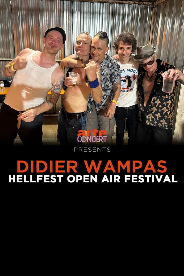 Poster of Didier Wampas - Hellfest 2024