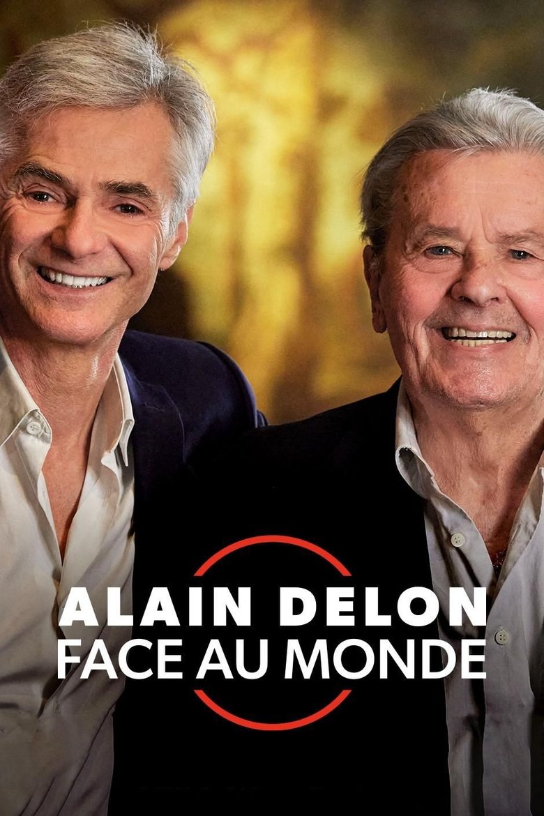 Poster of Alain Delon face au monde