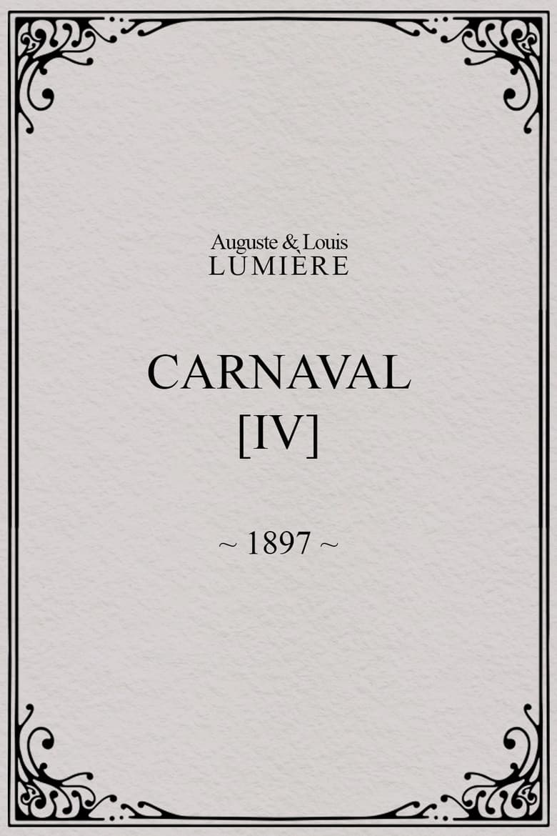 Poster of Carnaval, [IV]