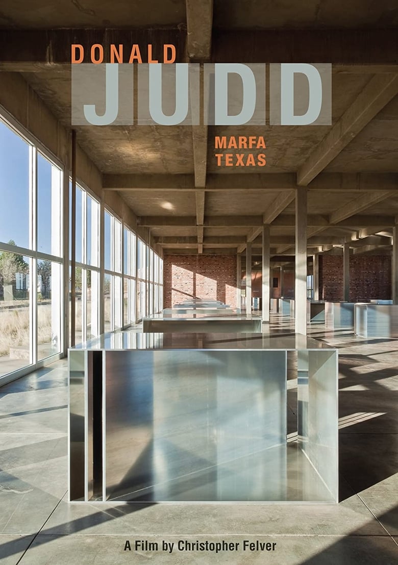 Poster of Donald Judd: Marfa Texas