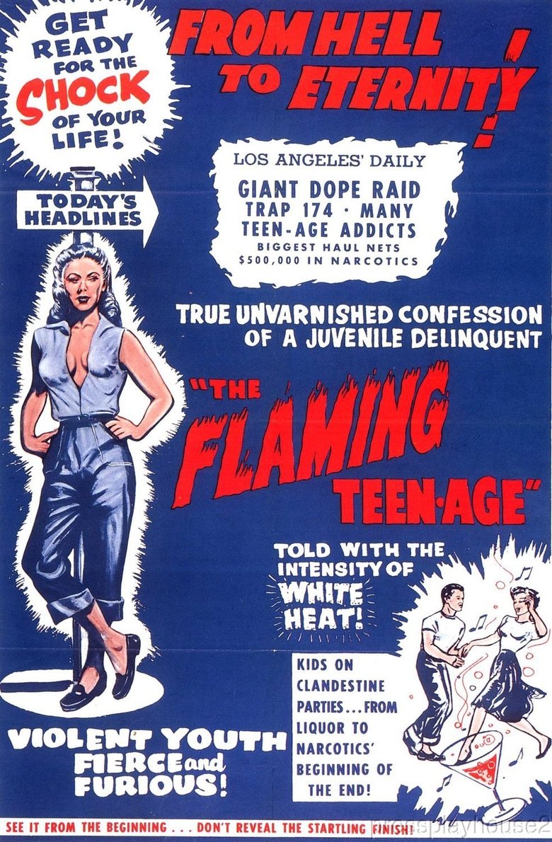 Poster of The Flaming Teenage