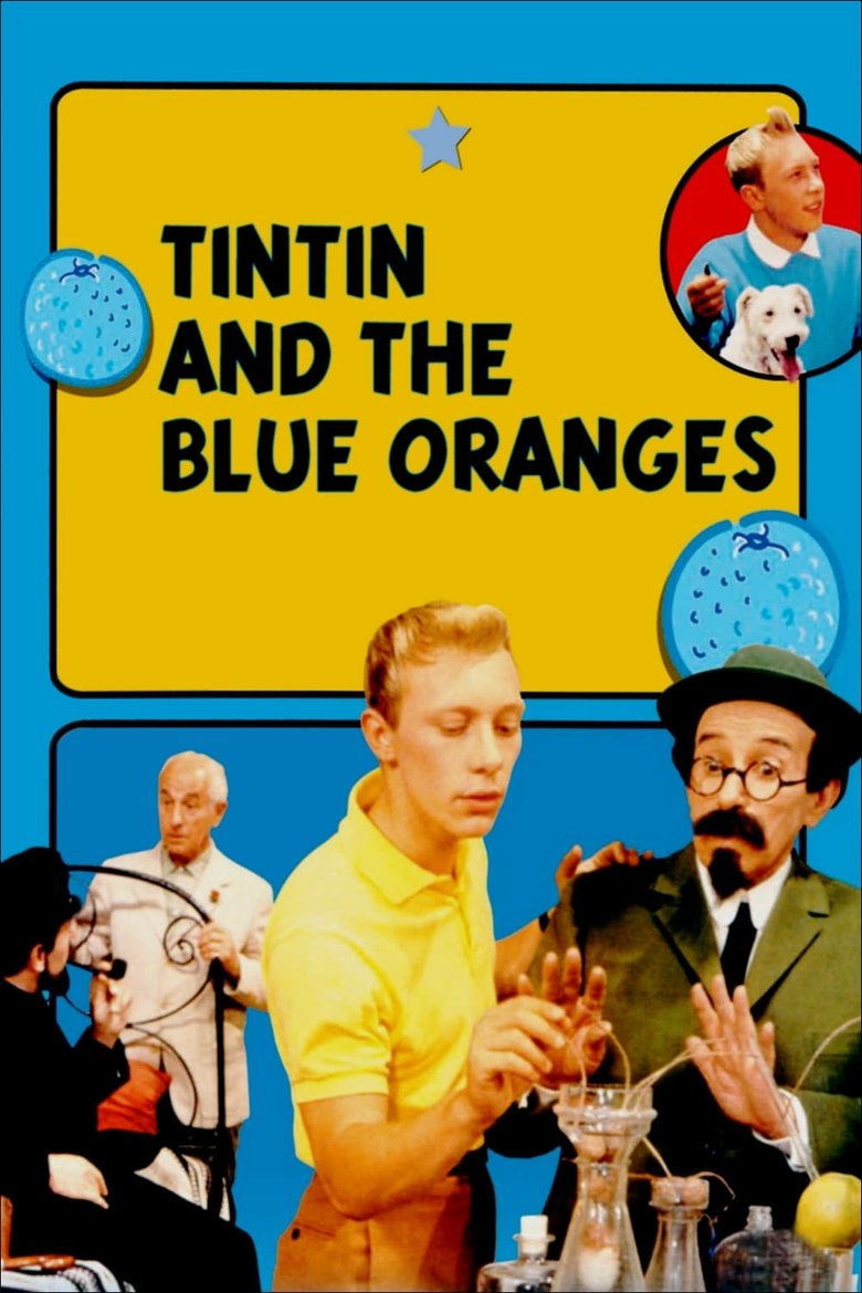 Poster of Tintin and the Blue Oranges