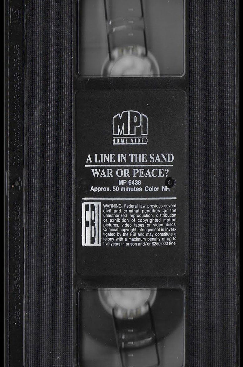 Poster of A Line In The Sand War Or Peace With Peter Jennings