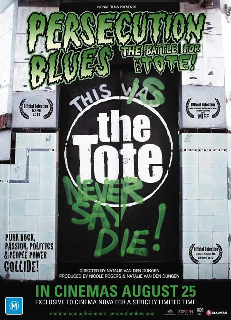 Poster of Persecution Blues: the Battle for the Tote!