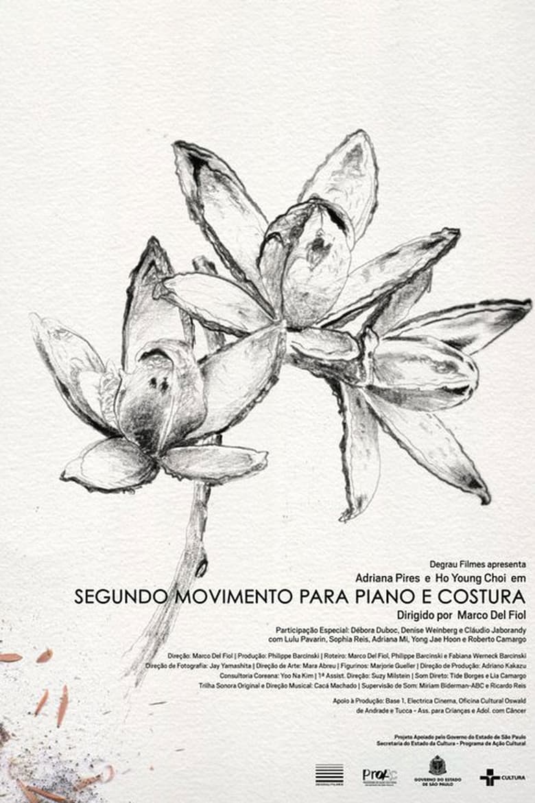 Poster of Second Movement for Piano and Needlework