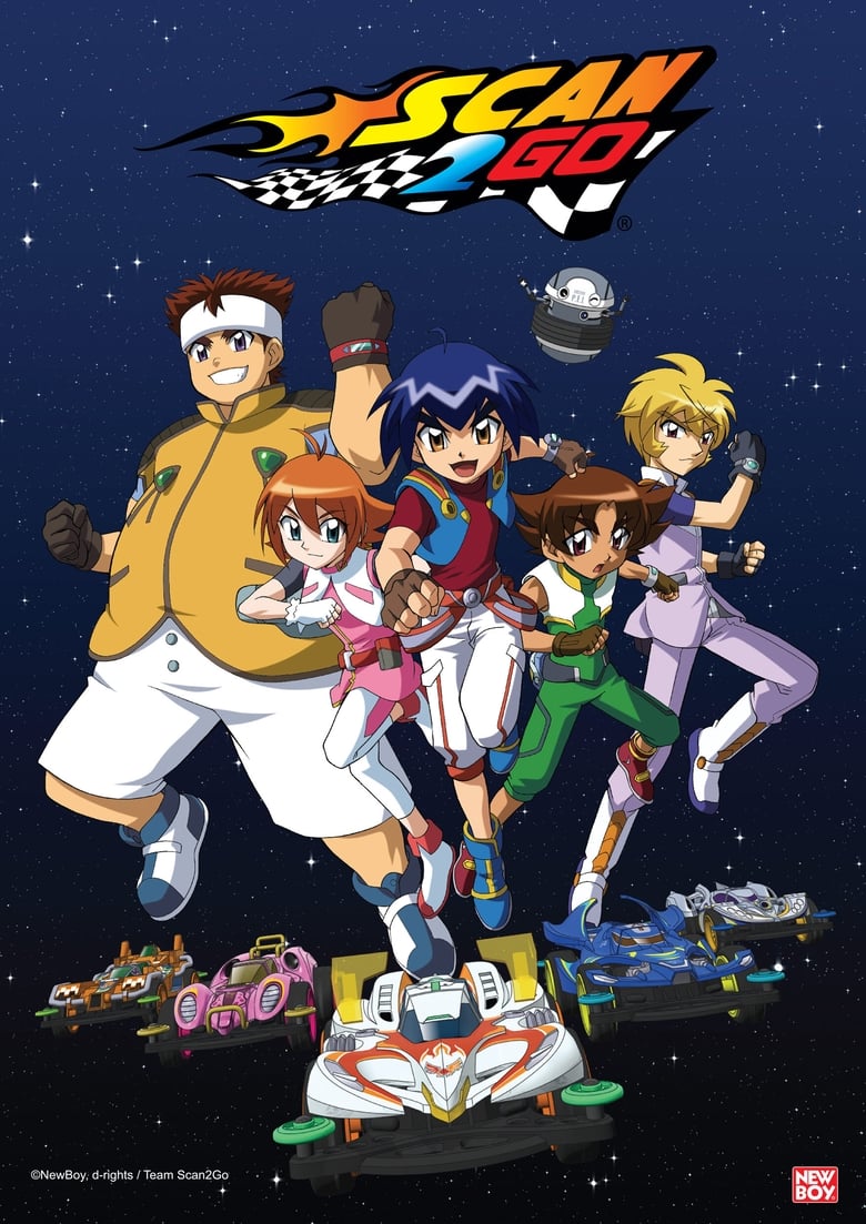 Poster of Cast and Crew in Scan2Go - Season 1 - Episode 3 - The Mystery Racer, Shiro Appears