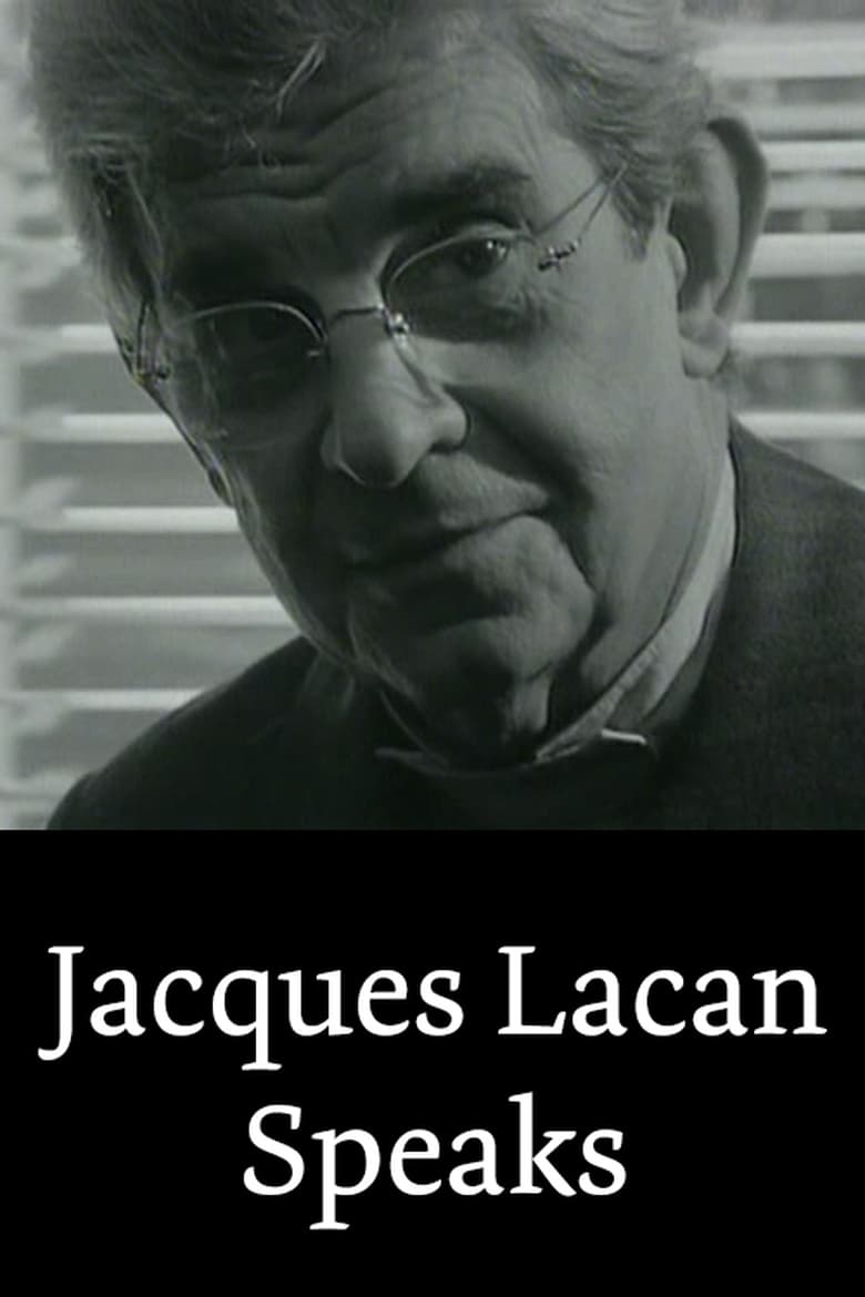 Poster of Jacques Lacan Speaks