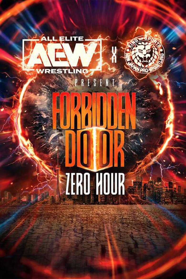 Poster of AEW x NJPW Present Forbidden Door: Zero Hour