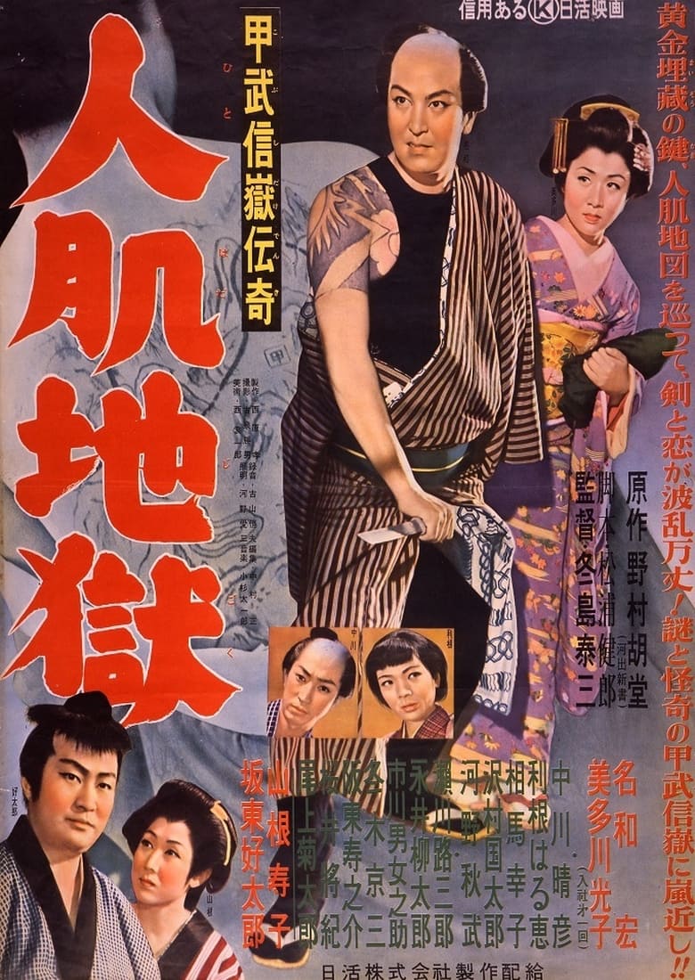 Poster of 甲武信嶽傳奇 人肌地獄