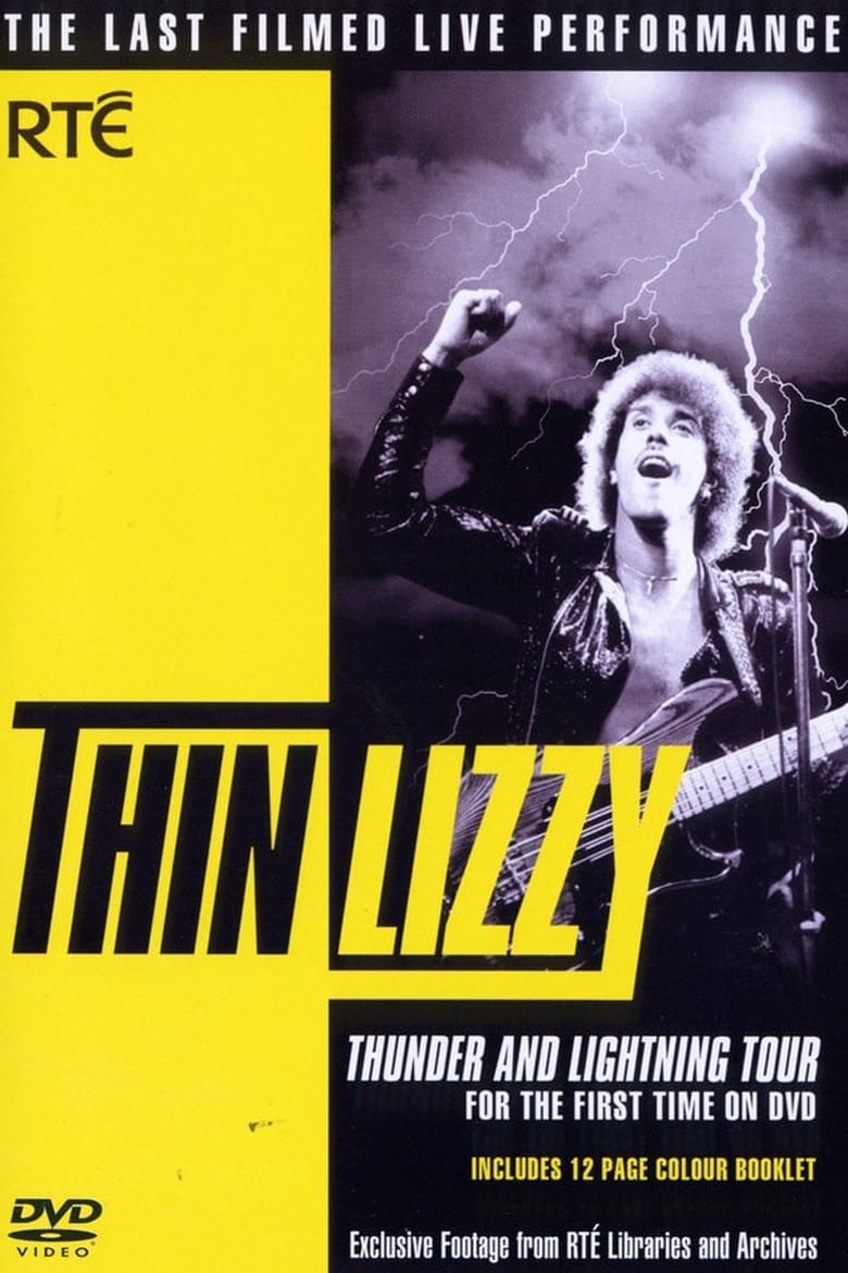 Poster of Thin Lizzy: Thunder and Lightning Tour