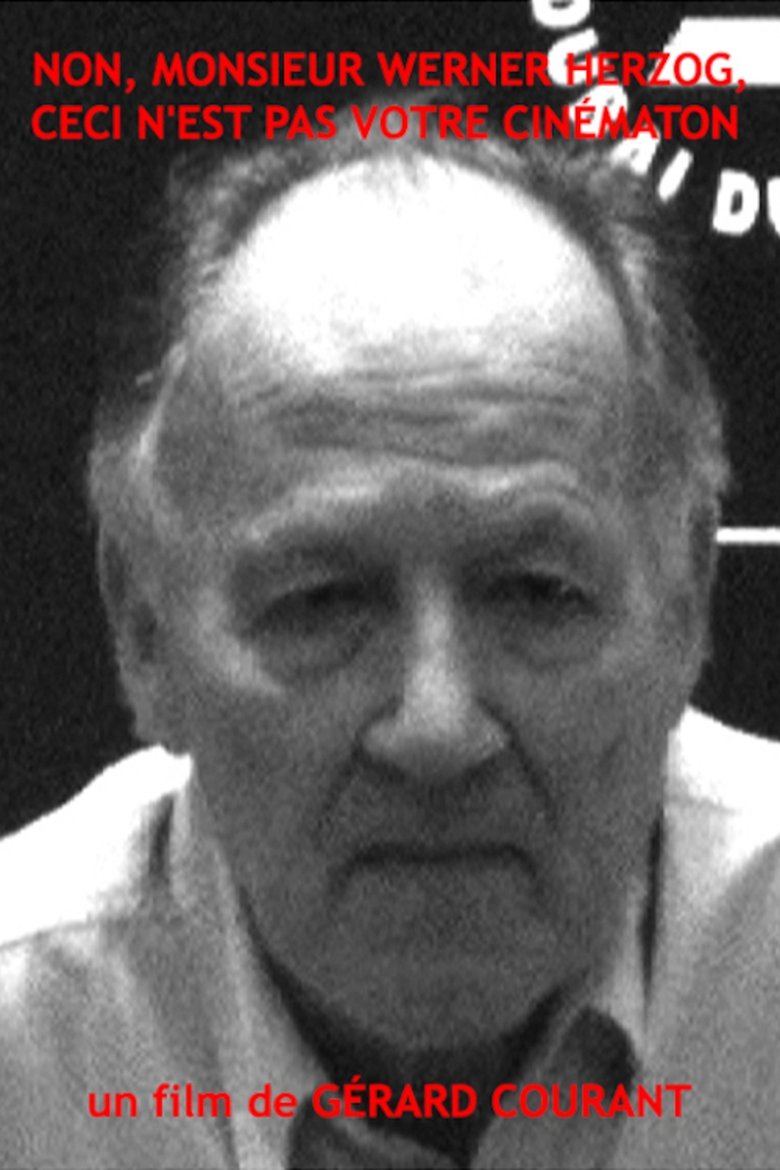 Poster of No Mr. Werner Herzog, this isn't your Cinématon