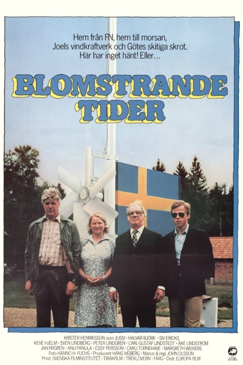 Poster of Blomstrande tider