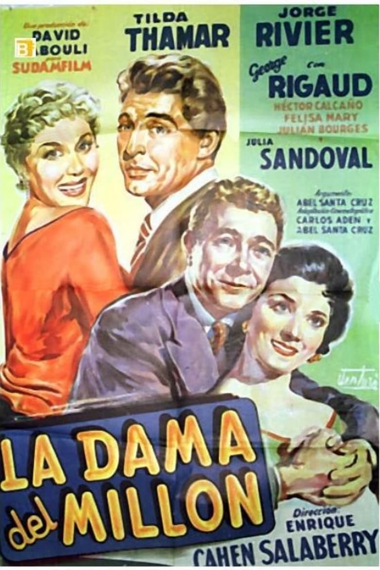 Poster of La dama del millón