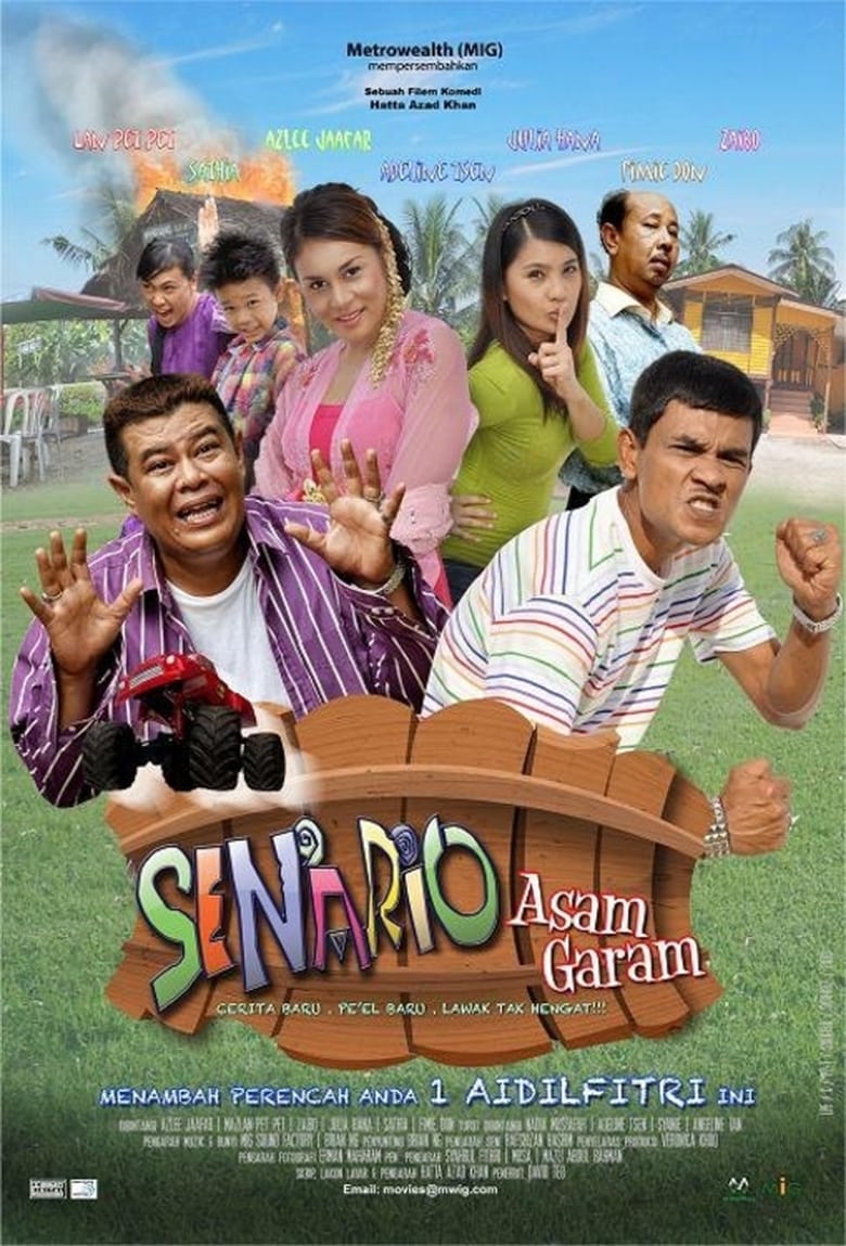 Poster of Senario Asam Garam