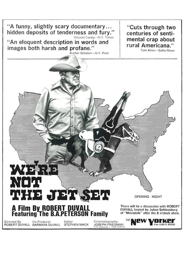 Poster of We're Not the Jet Set