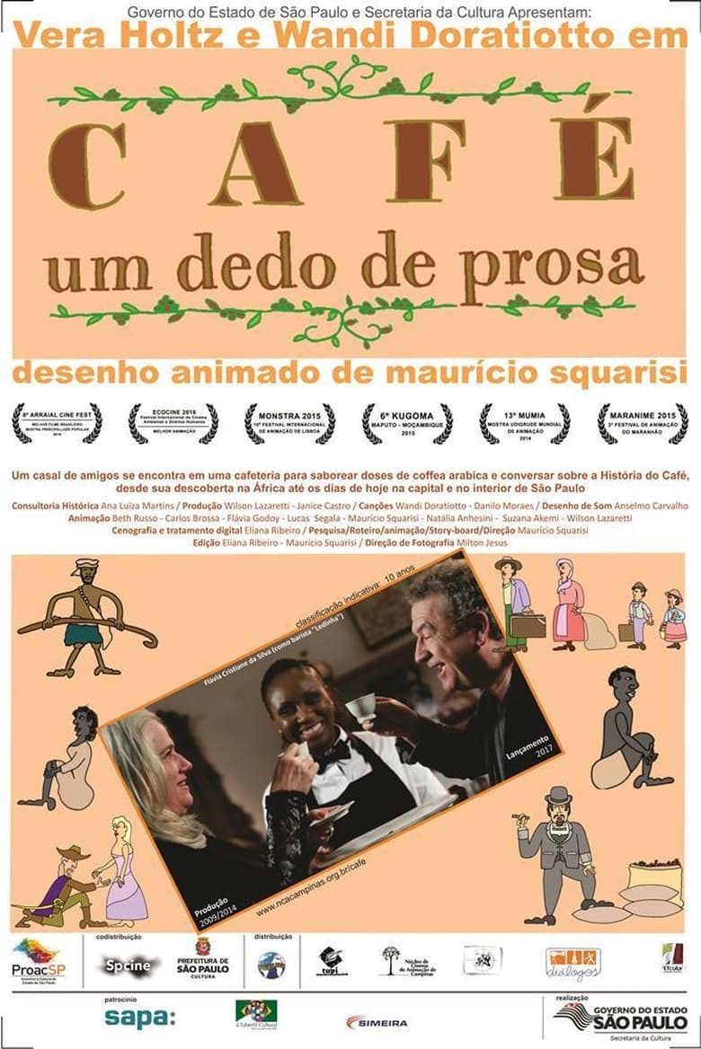 Poster of Café, um Dedo de Prosa