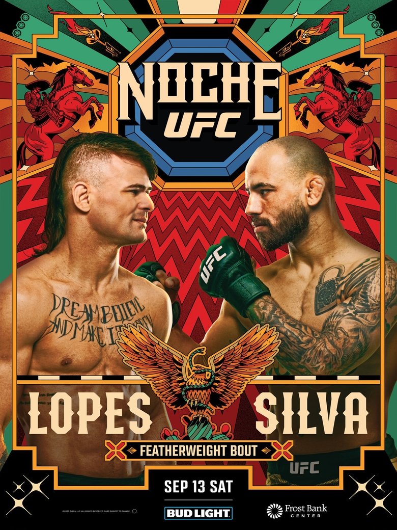 Poster of UFC Fight Night 259: Lopes vs. Silva