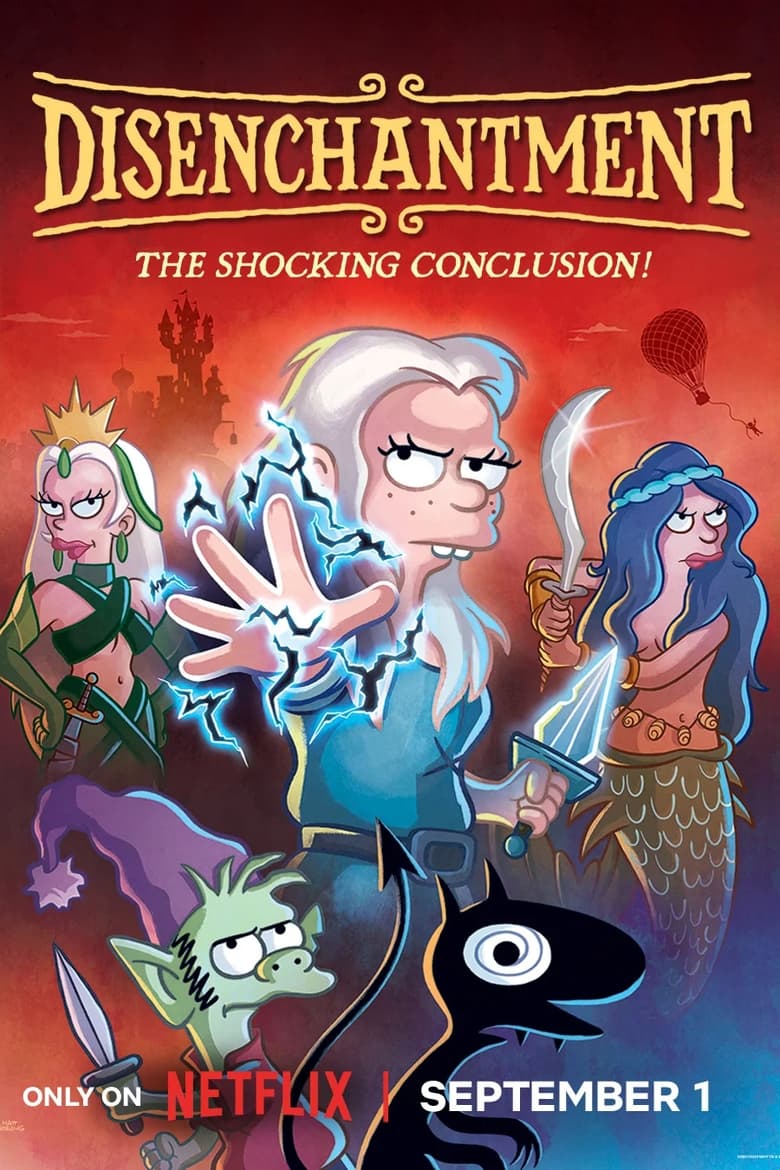 Poster of Cast and Crew in Disenchantment - Season 3 - Episode 4 - I Hear Your Noggin, But You Can't Come In