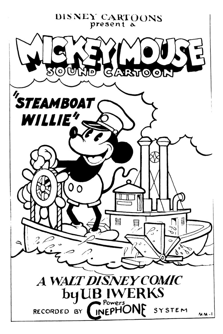 Poster of Steamboat Willie
