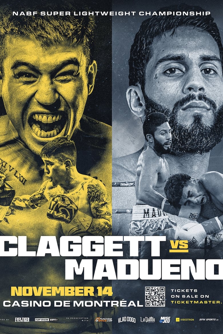 Poster of Steve Claggett vs. Miguel Madueno